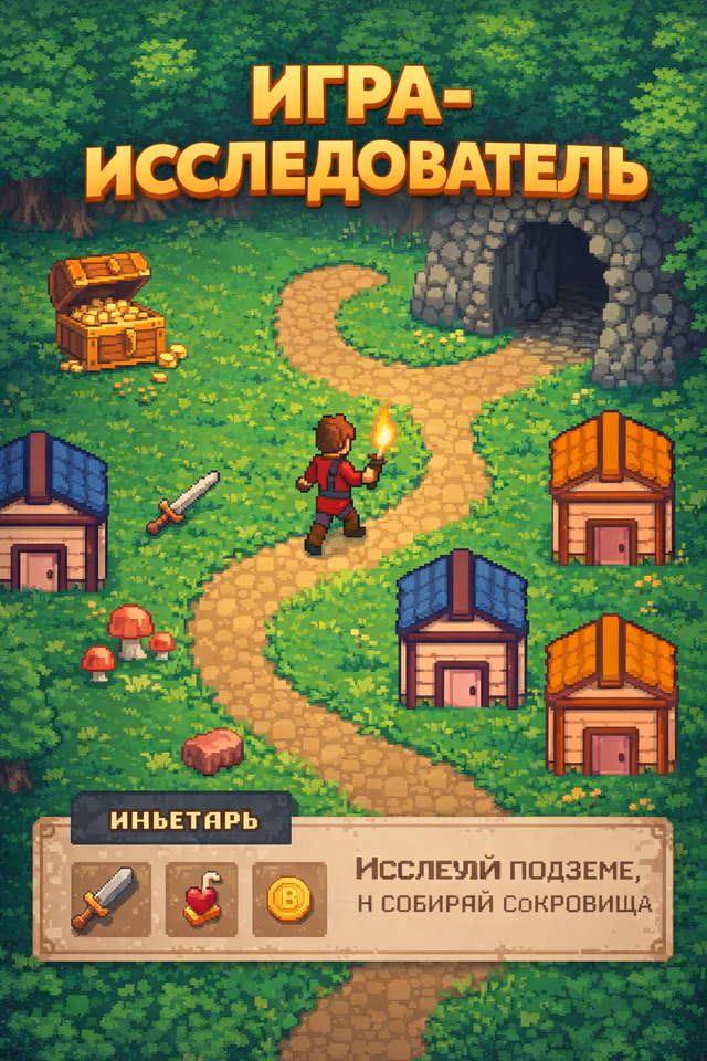 Игра «Исследователь» — проект ученика АйДаКемп